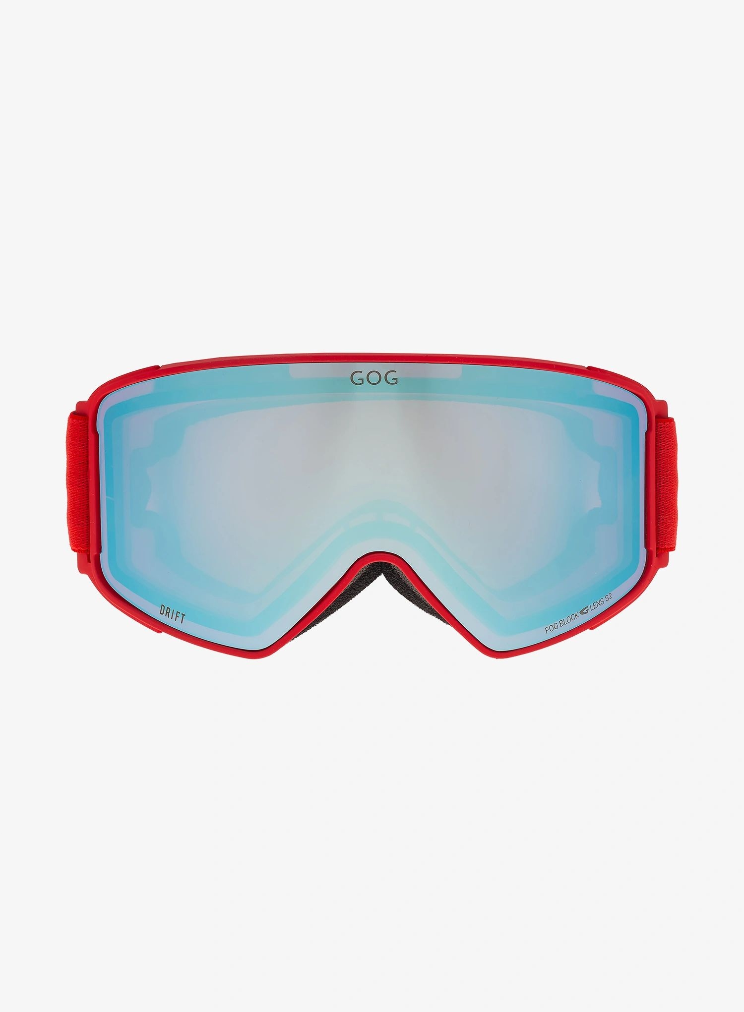 Lyžařské brýle Gog Drift matt red/reflex blue S2