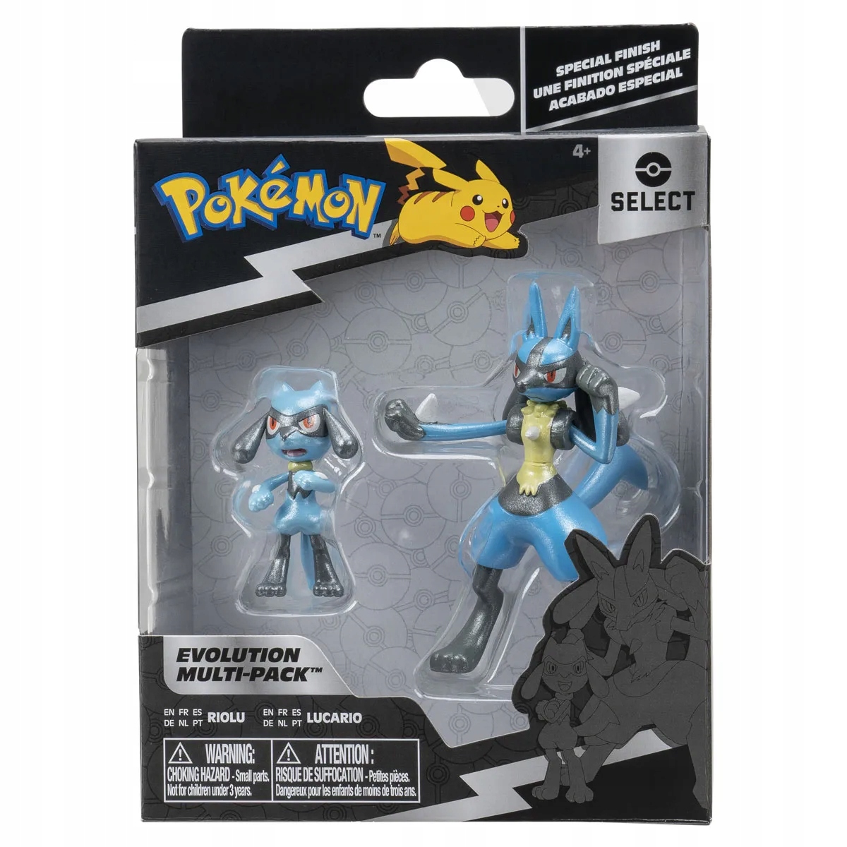 Jazwares 2776 Pokemon Select Ewolucja Riolu Lucari