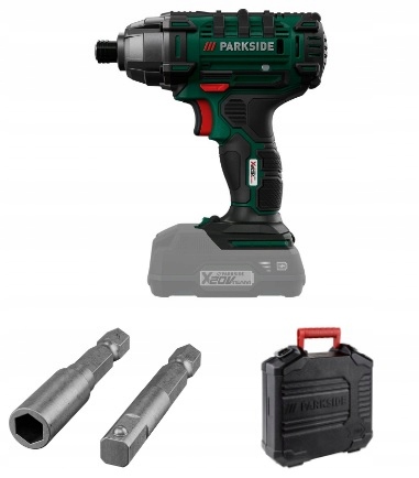 Wkrętarka Klucz udarowy Parkside Pdssa 20-Li 180 Nm X 20 V Team Walizka