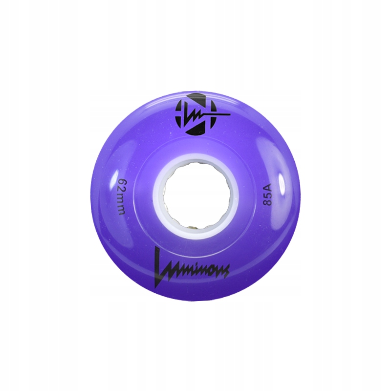 Koła Świecące Do Wrotek Luminous Purple 62MM/85A X1 Nightskating