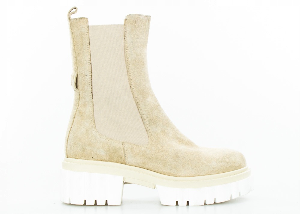 Kotníkové Boty Kanady S Gumičkou Dámské, Kožené, Pevné, 41