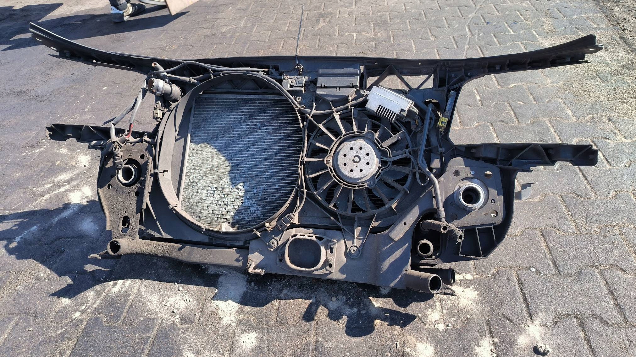 support panel for radiators radiator 2.5 TDI AUDI A4 B6