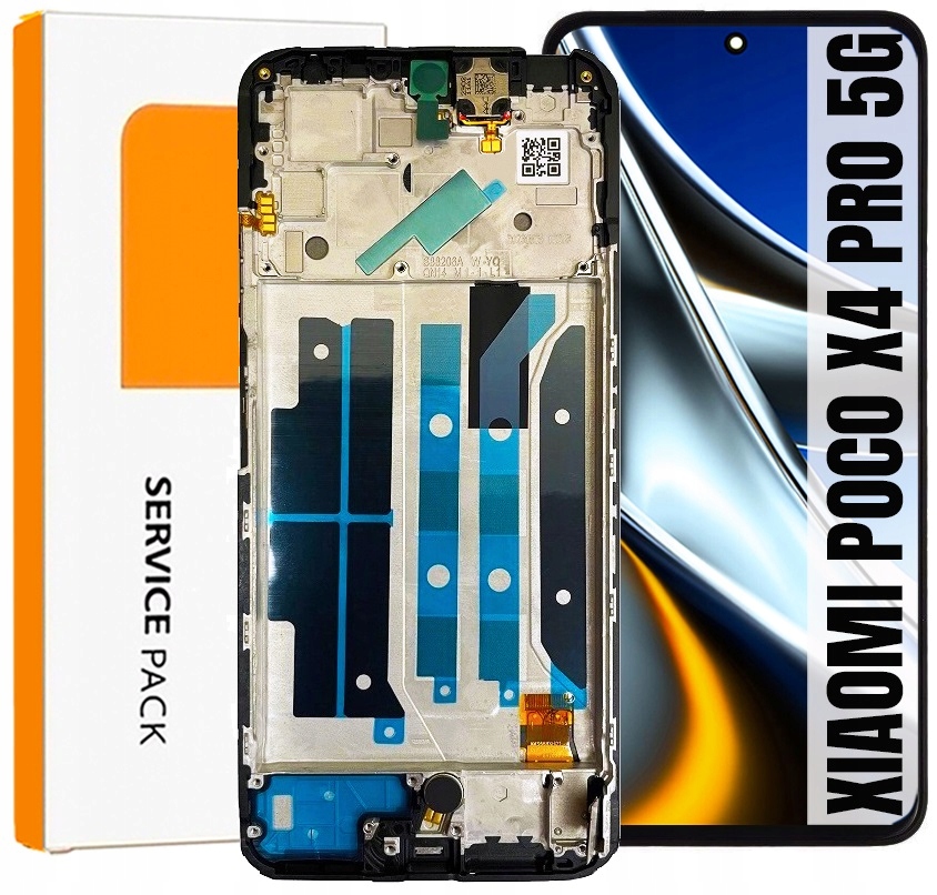 Displej Pro Xiaomi Poco X4 Pro 5G Originální Oem Obrazovka Rámeček