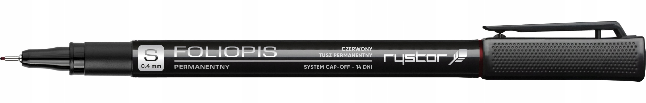 

Foliopis Rystor Marker Do Płyt CD S czerwony