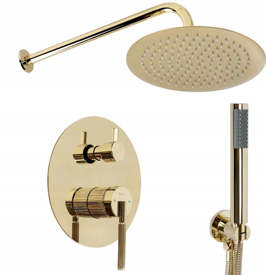 Rozprašovací Set JS-622711G Zlatý Argón Rea