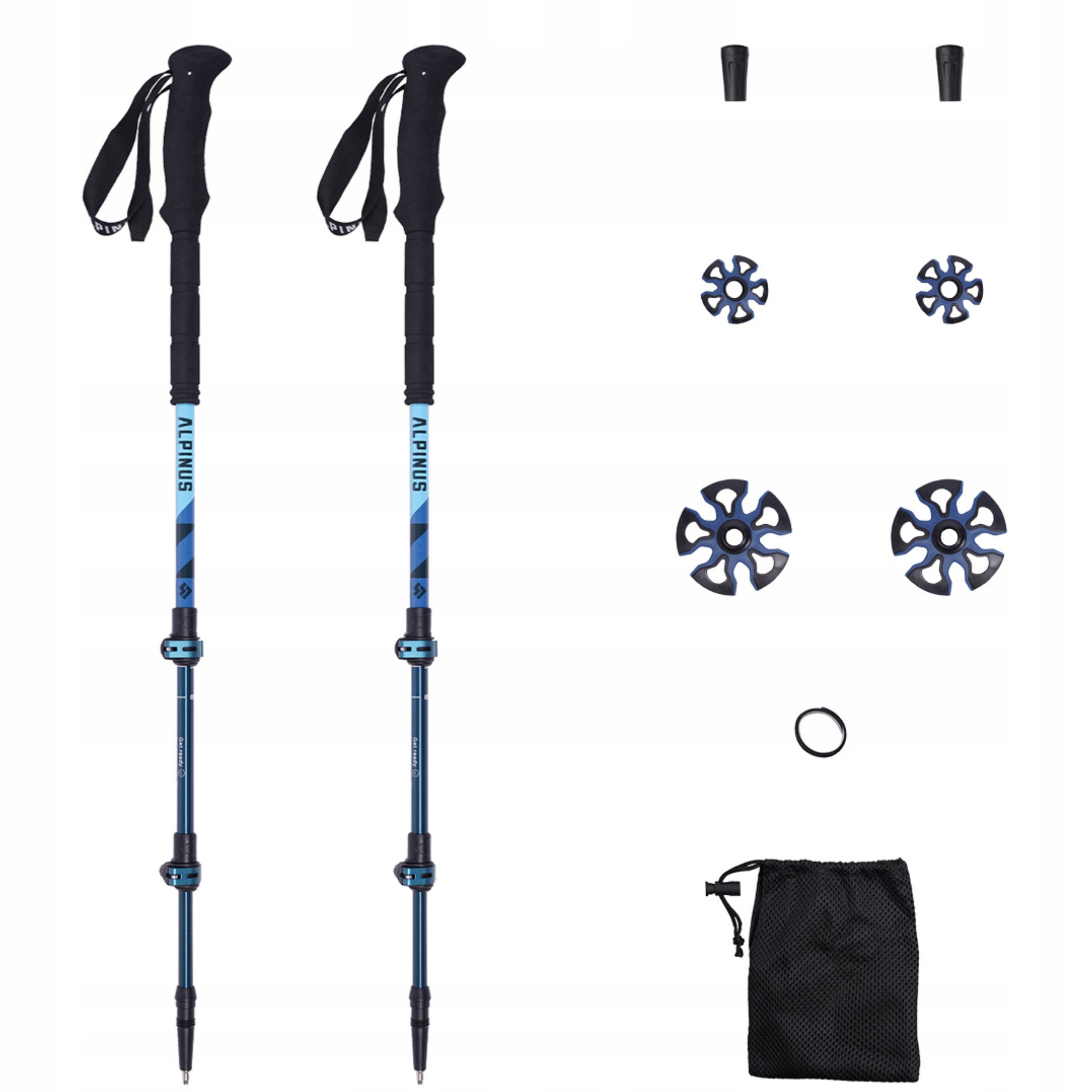 Kijki Trekkingowe Alpinus Kije Do Nordic Walking Regulowane W Góry Pro