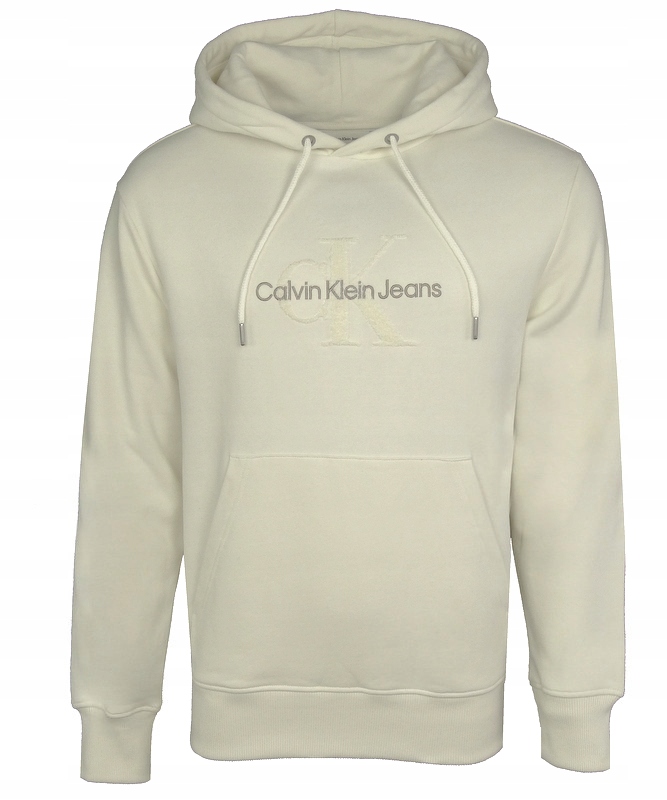pánská mikina Calvin Klein Jeans , krémová, velikost S