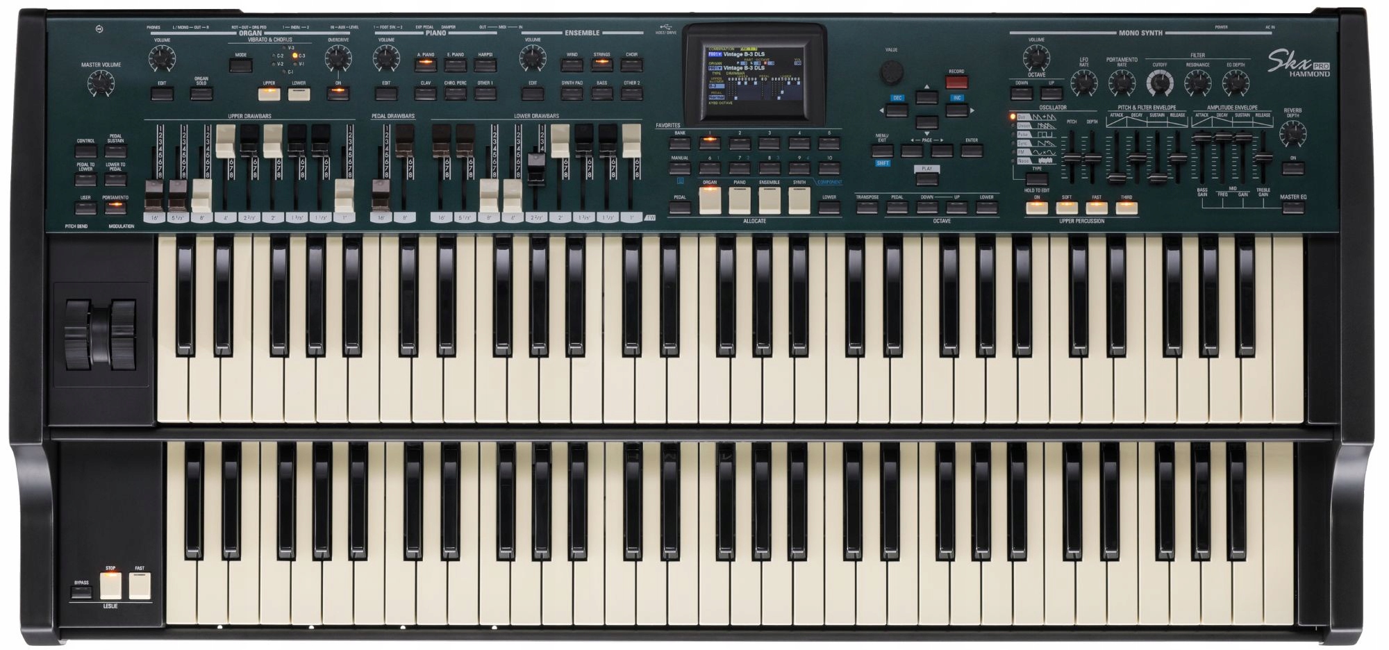 Hammond Skx Pro dvoumanuálové varhany