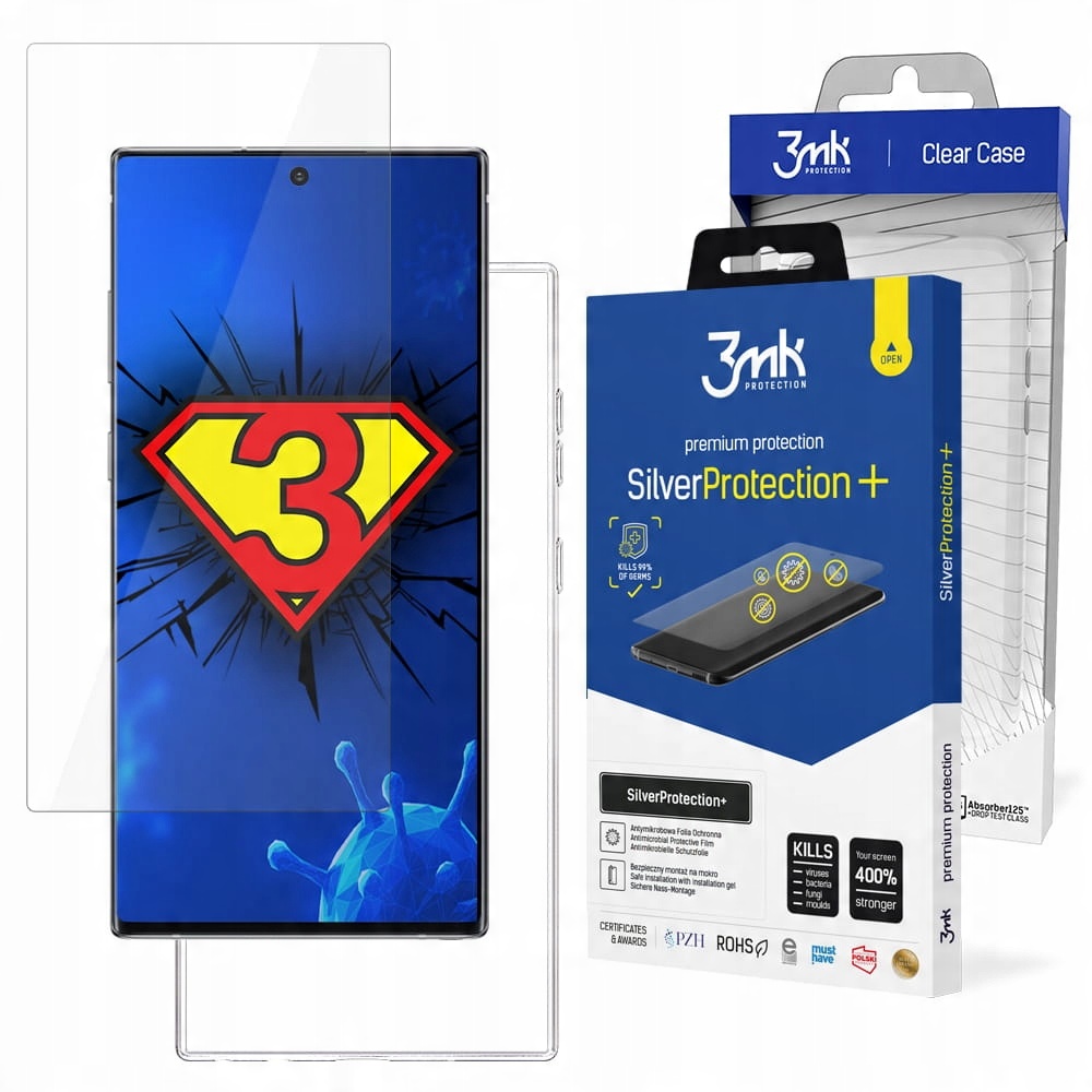 

Folia hydrożelowa +Etui 3mk do Galaxy Note 10 Plus