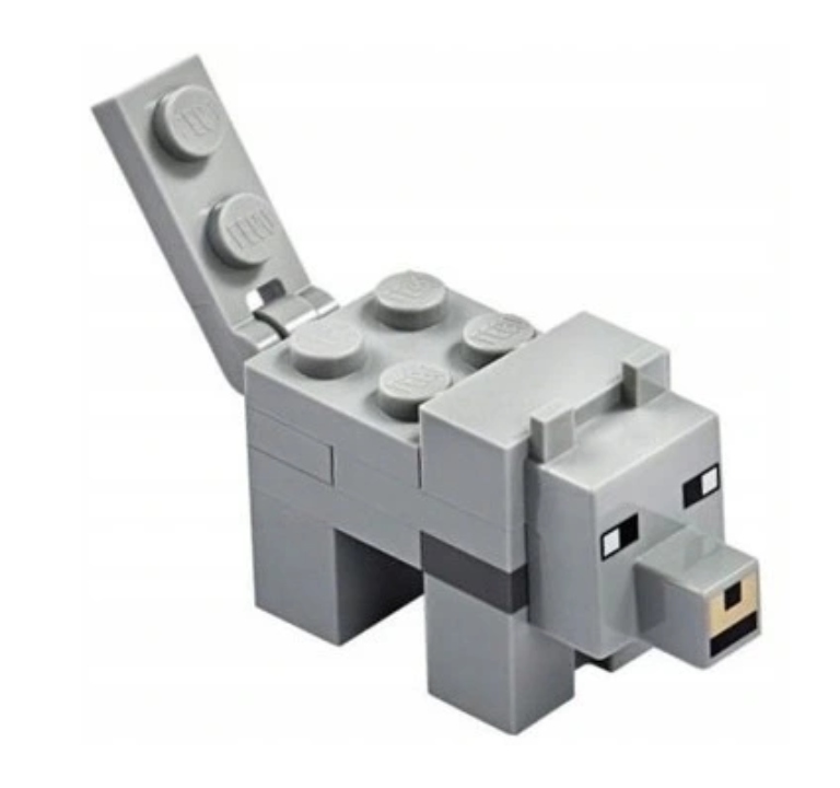 

Lego Minecraft Wilk minewolf05 minifigurka Nowa