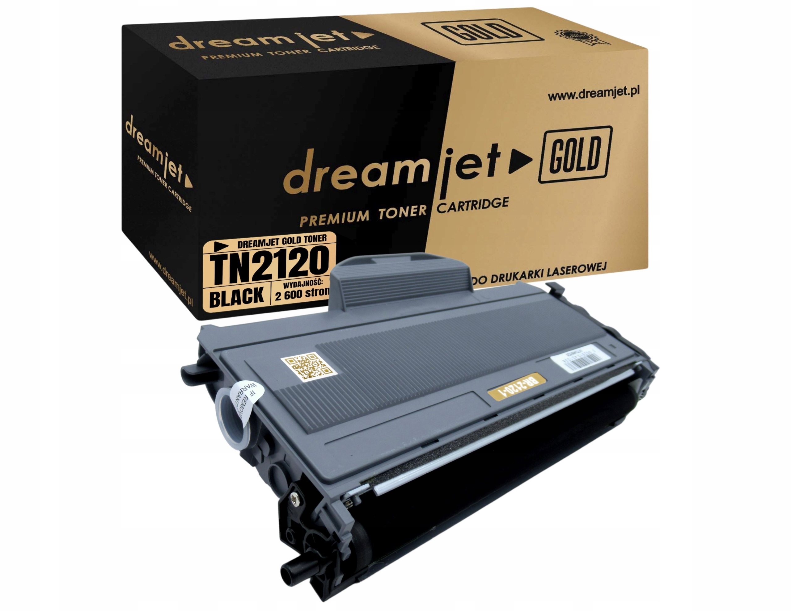 TN2120 Toner zamiennik do drukarki Brother DCP-7030 HL-2140 MFC-7320 Producent DreamJet