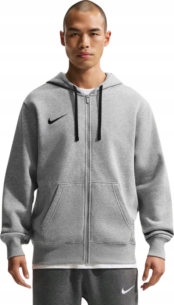 Pánská Mikina Nike Park 26 Fleece Full-zip Hoodie Šedá IB1228 063 velikost XL