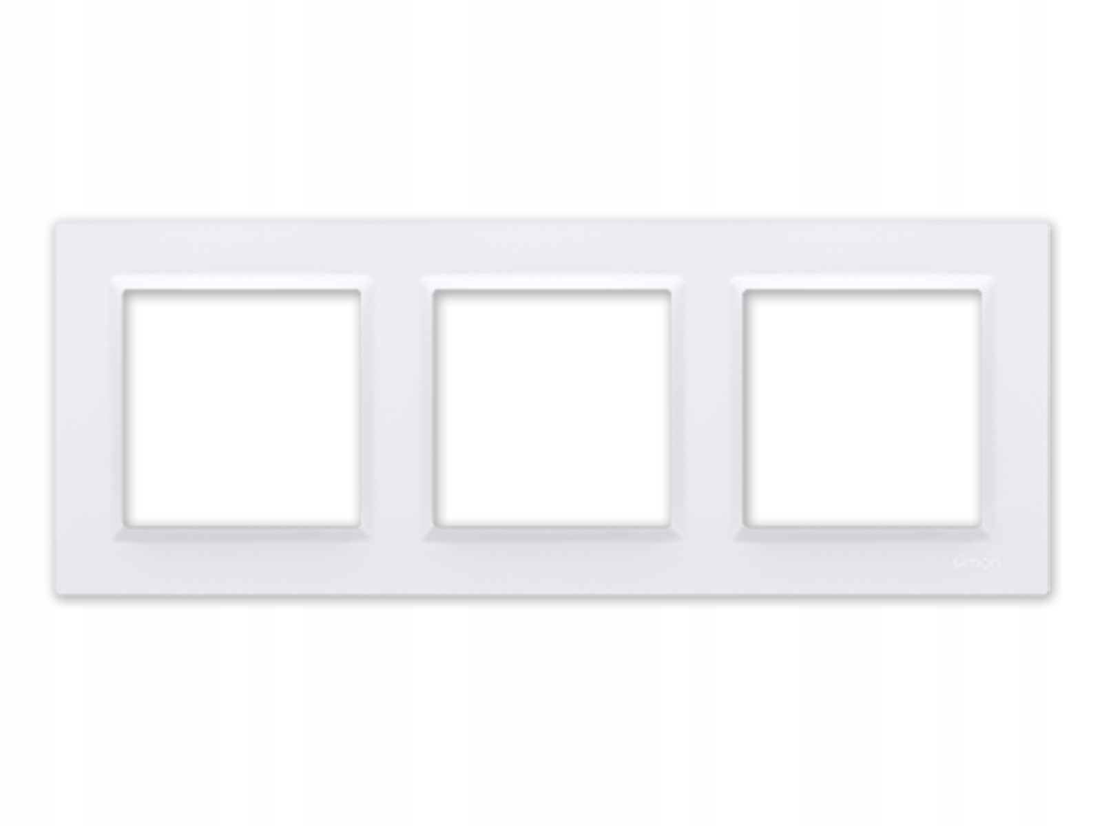 Kontakt Simon 10 RAMKA POTRÓJNA biała Simon10