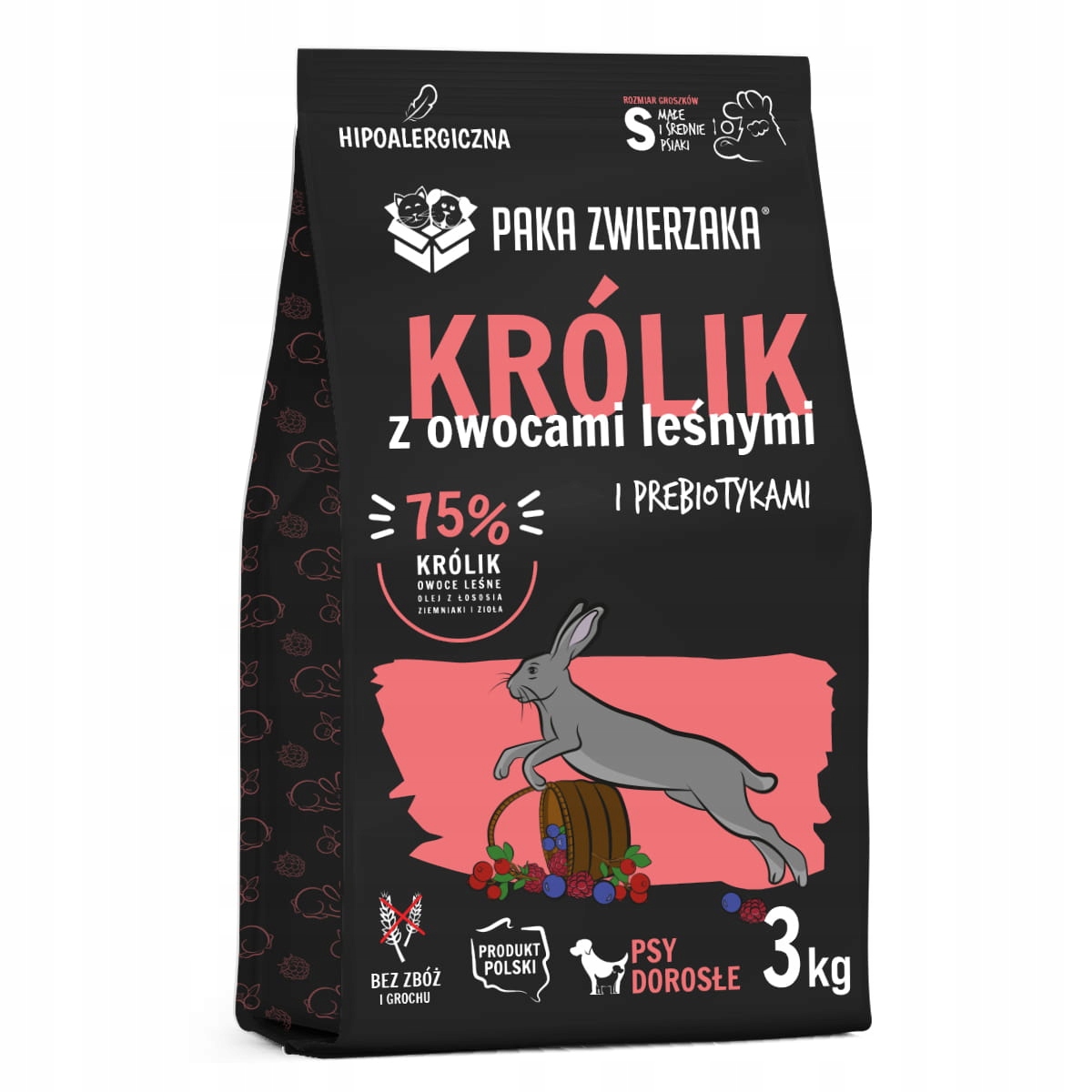 Levně Králík s ovocem pro domácí mazlíčky Seventh Heaven 3kg