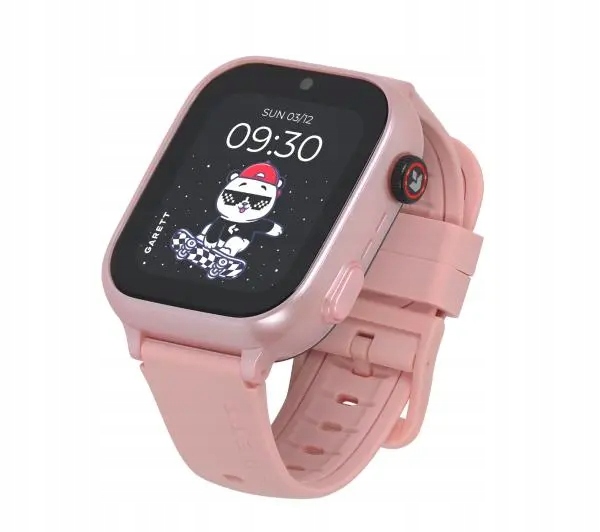Smartwatch Garett Cute 2 45mm 4G Lte Gps Różowy dodatkowy pasek