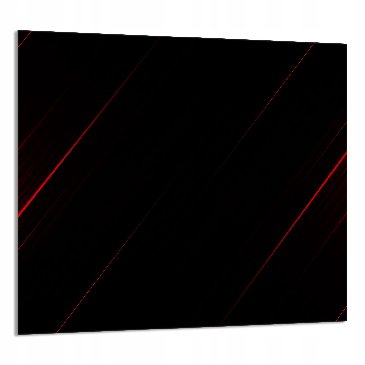 Skleněný Panel Do Kuchyně 65x60 Černé Tvrzené Sklo