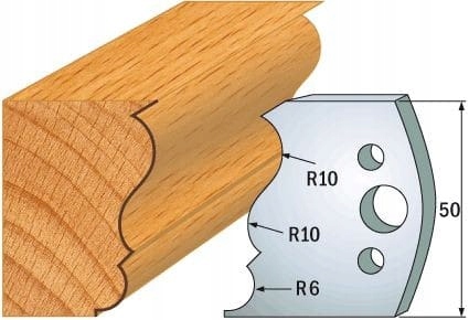 Nože pro hlavy Hss 50x4 mm 690.506 Cmt