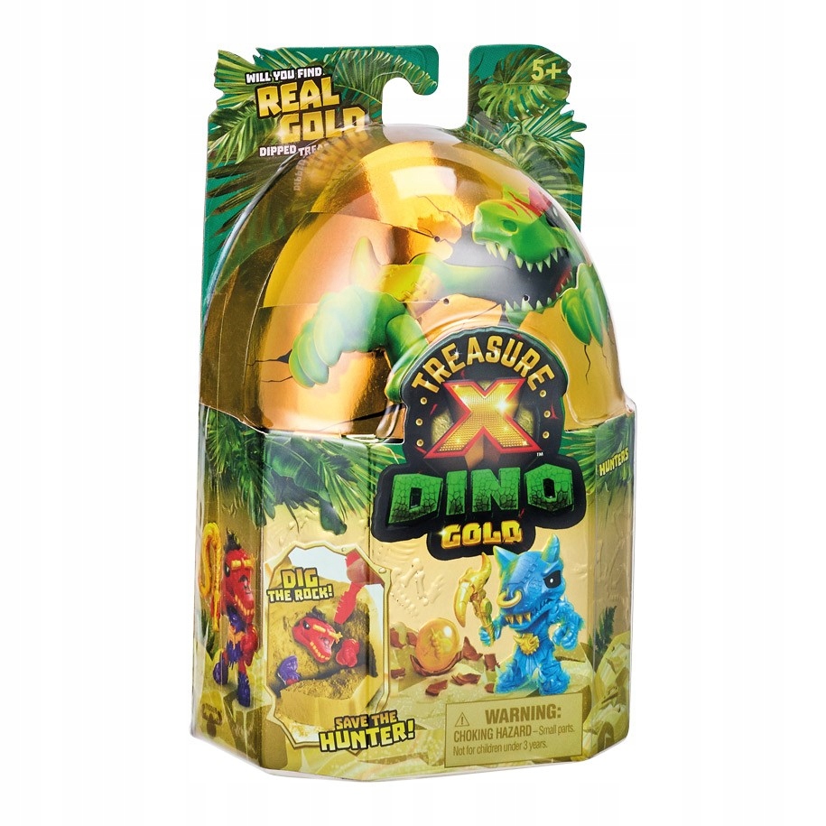 

Dino Gold Łowca dinozaurów Treasure X figurka