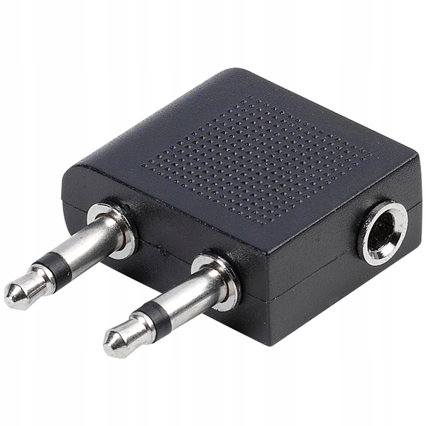 

Adapter Samolotowy 2 x Jack Mono - Jack Stereo