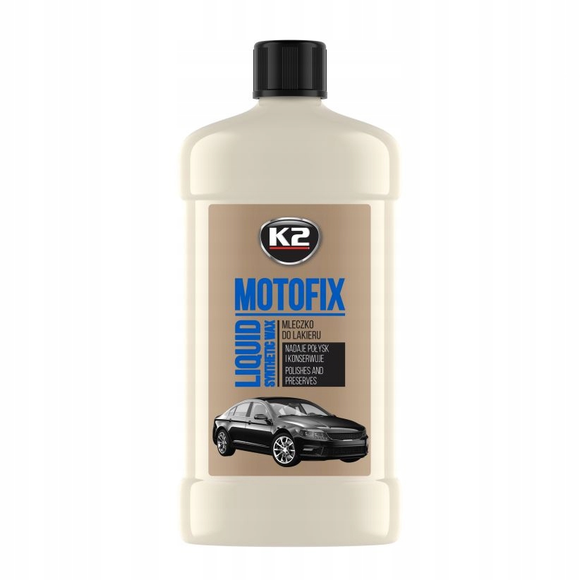 K2 MOTOFIX 500ML MLECZKO NABŁYSZCZAJĄCE DO LAKIERU