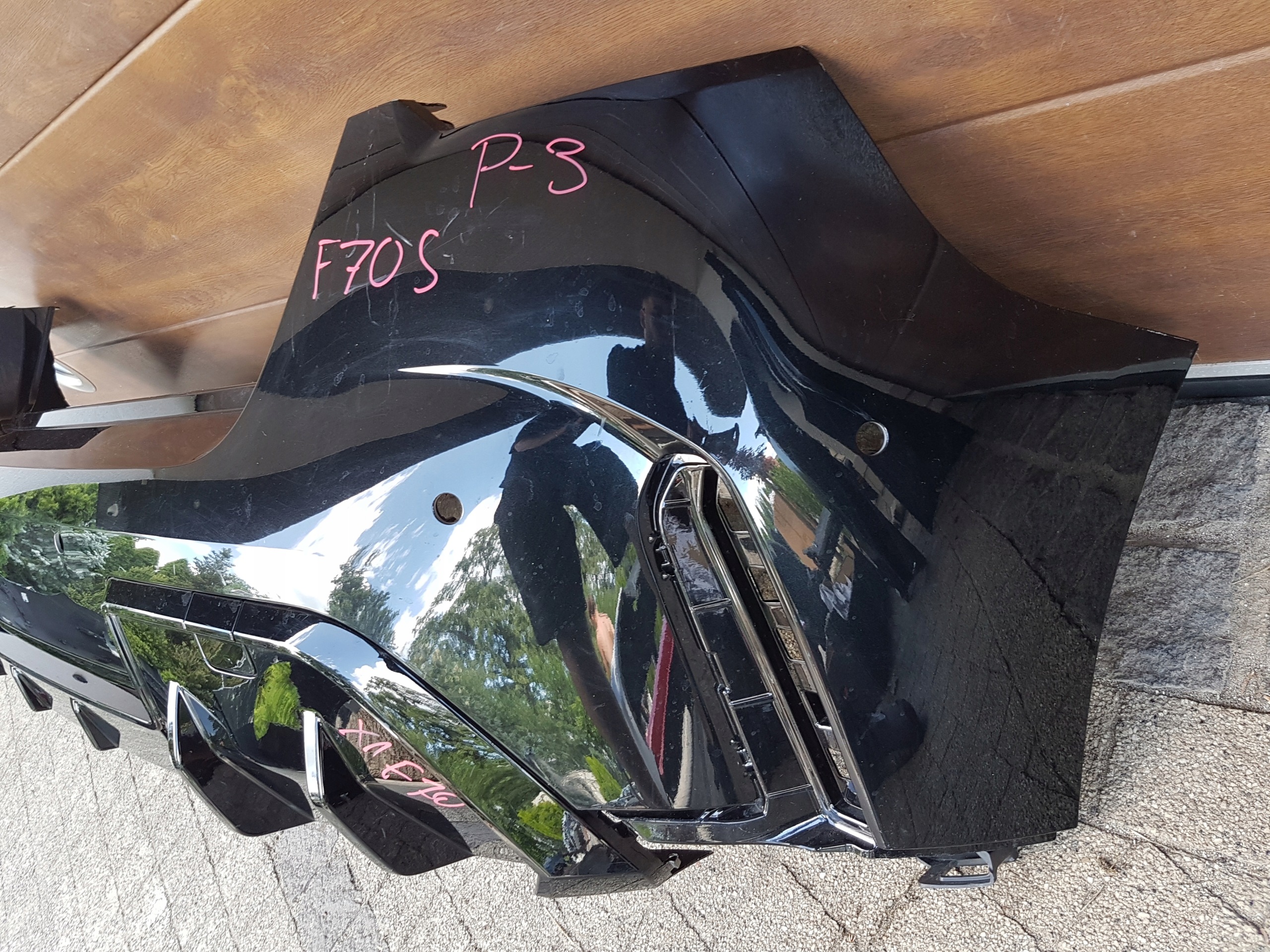 bumper rear BMW 1 F70 m-packet