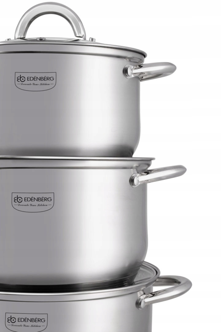 Komplet garnkow ze stali nierdzewnej garnuszek Kod producenta EB-4000