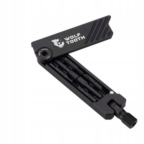 Wolf Tooth Multi Tool 6-bit 11 In 1 Black