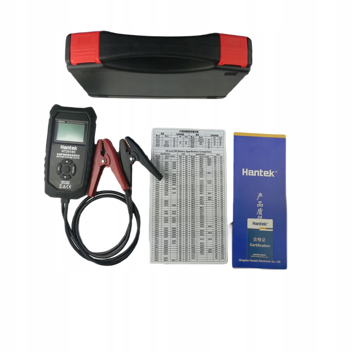 HT2018B samochodowy tester akumulatorów Marka Hantek