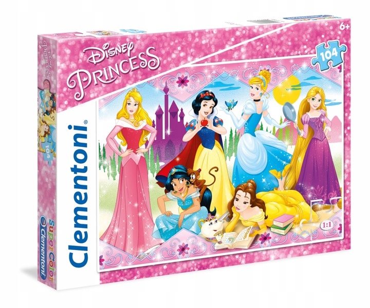 

Puzzle 104 Elementów Kolor Princess 27086