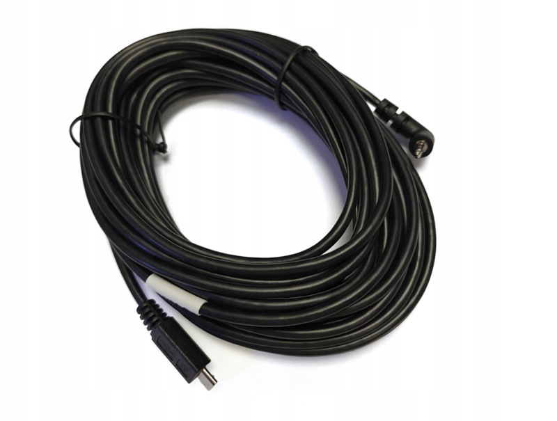 Przewód połączeniowy 8 m do kamery tylnej Mio MiVue T30 i T35 z jack 90°