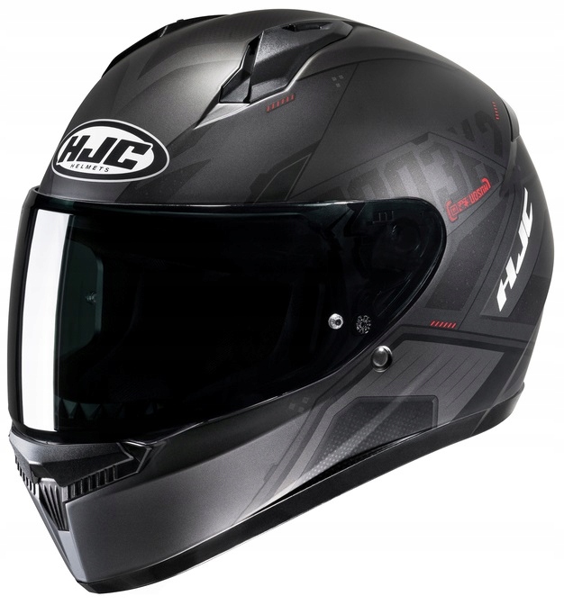 HJC KASK INTEGRALNY C10 INKA CZARNO-CZERWONY XL