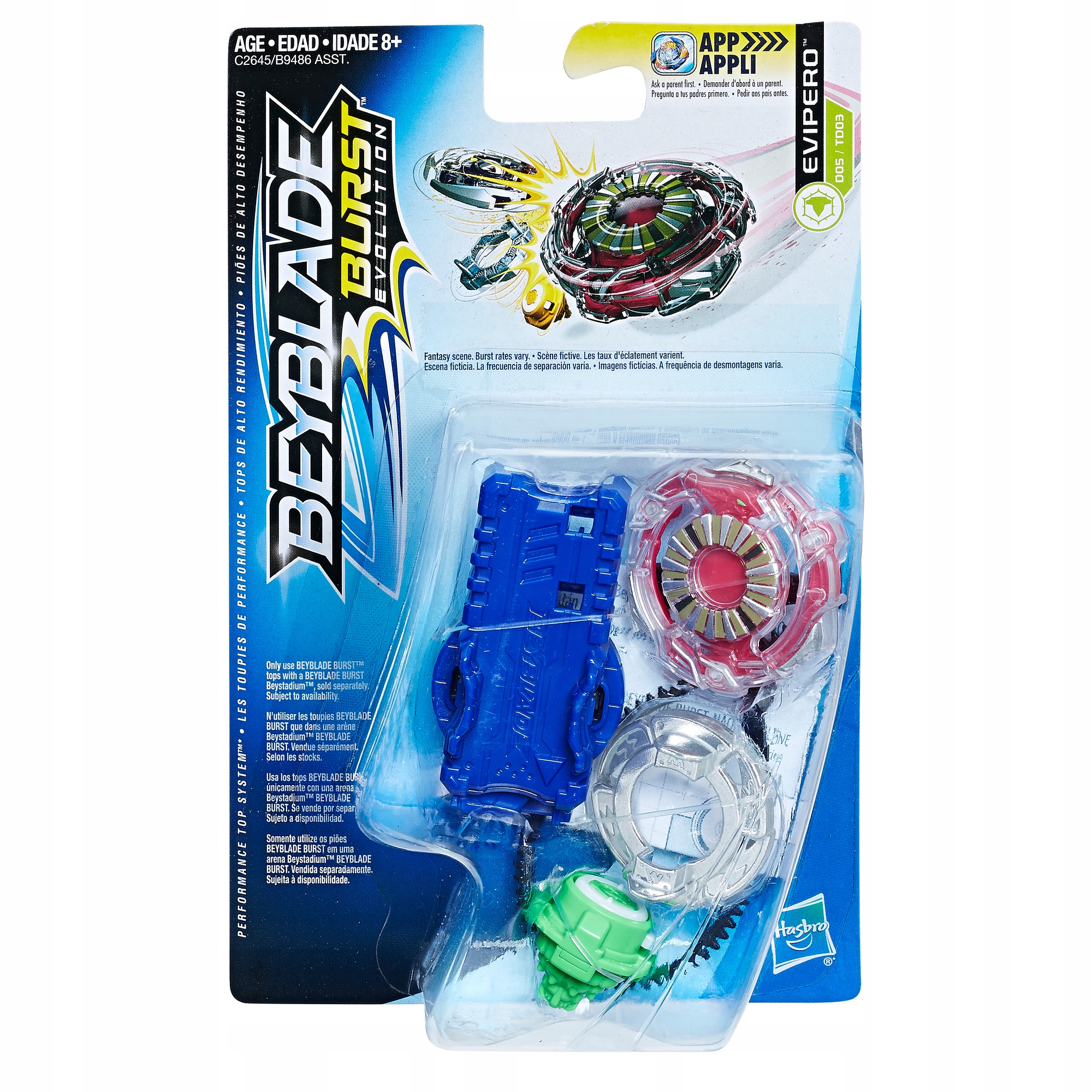 

Hasbro Beyblade Evipero C2645