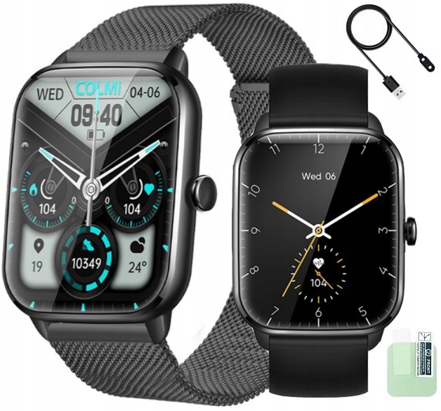 

Smartwatch Zegarek Smartband Rozmowy Polskie Menu