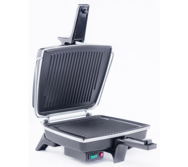 Opiekacz Dezal Panini, Sandwicz, Tortilla, Grill 1300W czarny