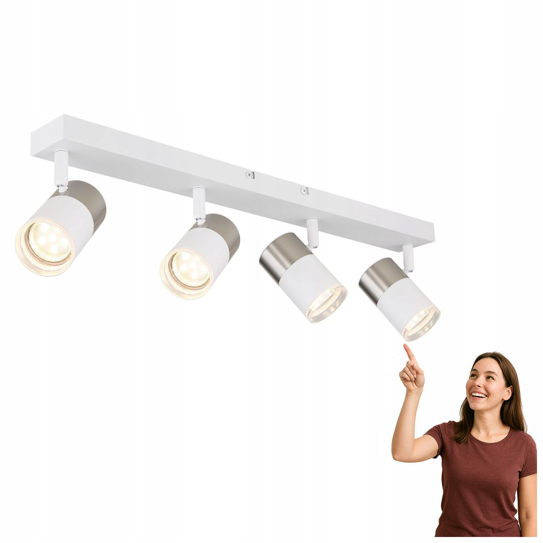 Lampa reflektor spot Brisbon 57851-4 Globo