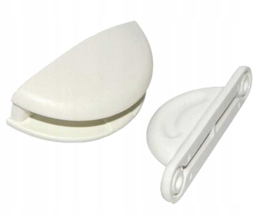 Zatrzask FAWO Plopp biały blokada drzwi otwartych