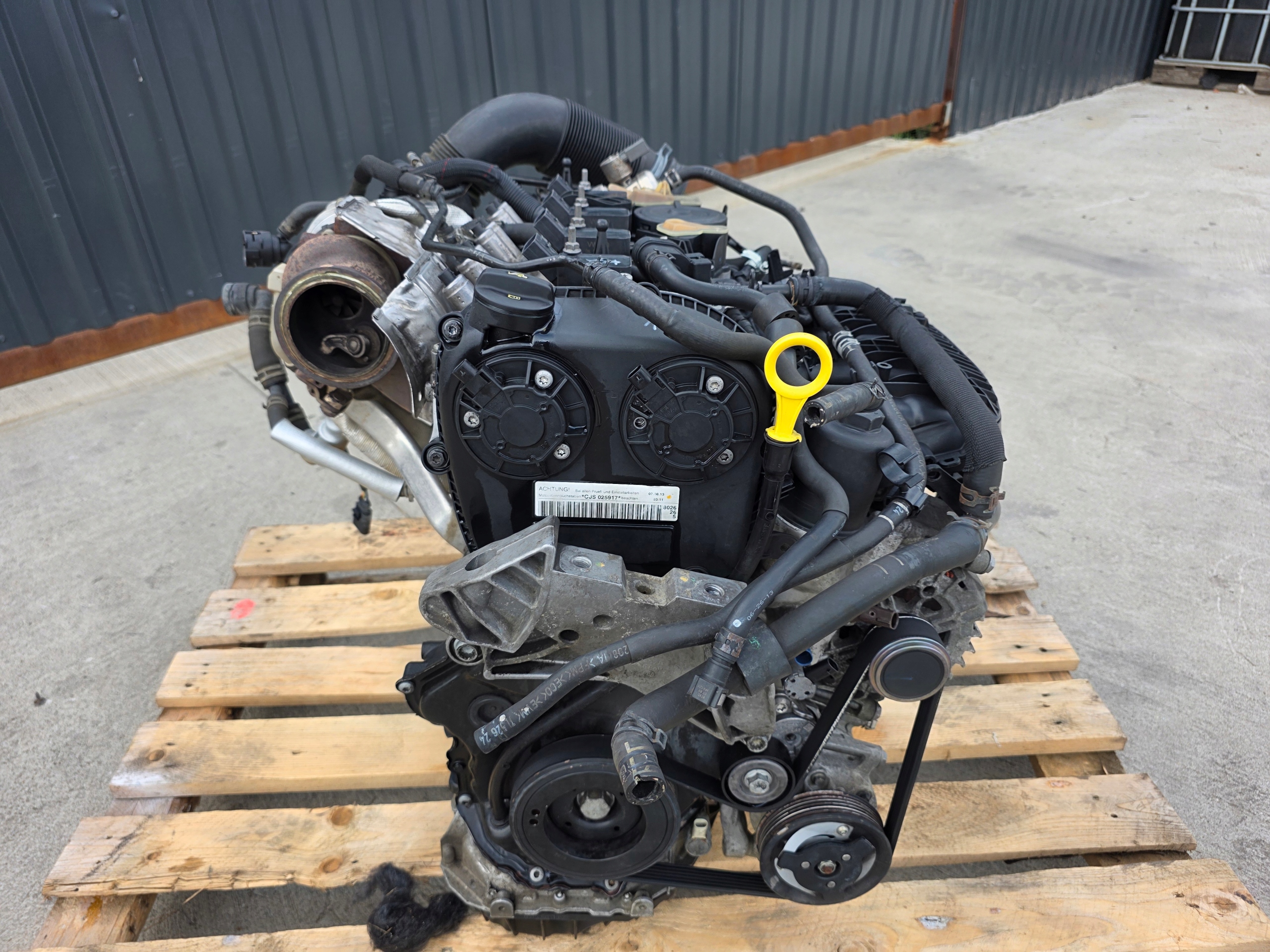 engine complete AUDI VW SEAT SKODA 1.8 TFSI CJS CJSA original 121814KM !!!