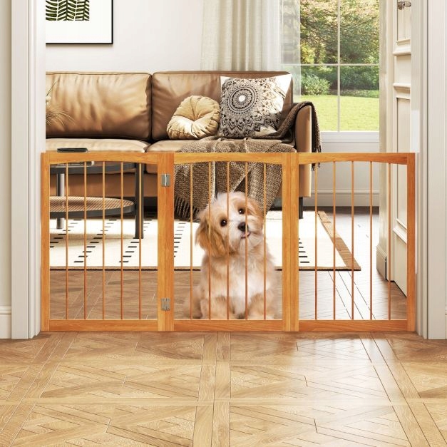 Zábrana Pre Psa Do 159 X 76 CM 3-PANELOVÁ, Možnosť Otáčania O 180°