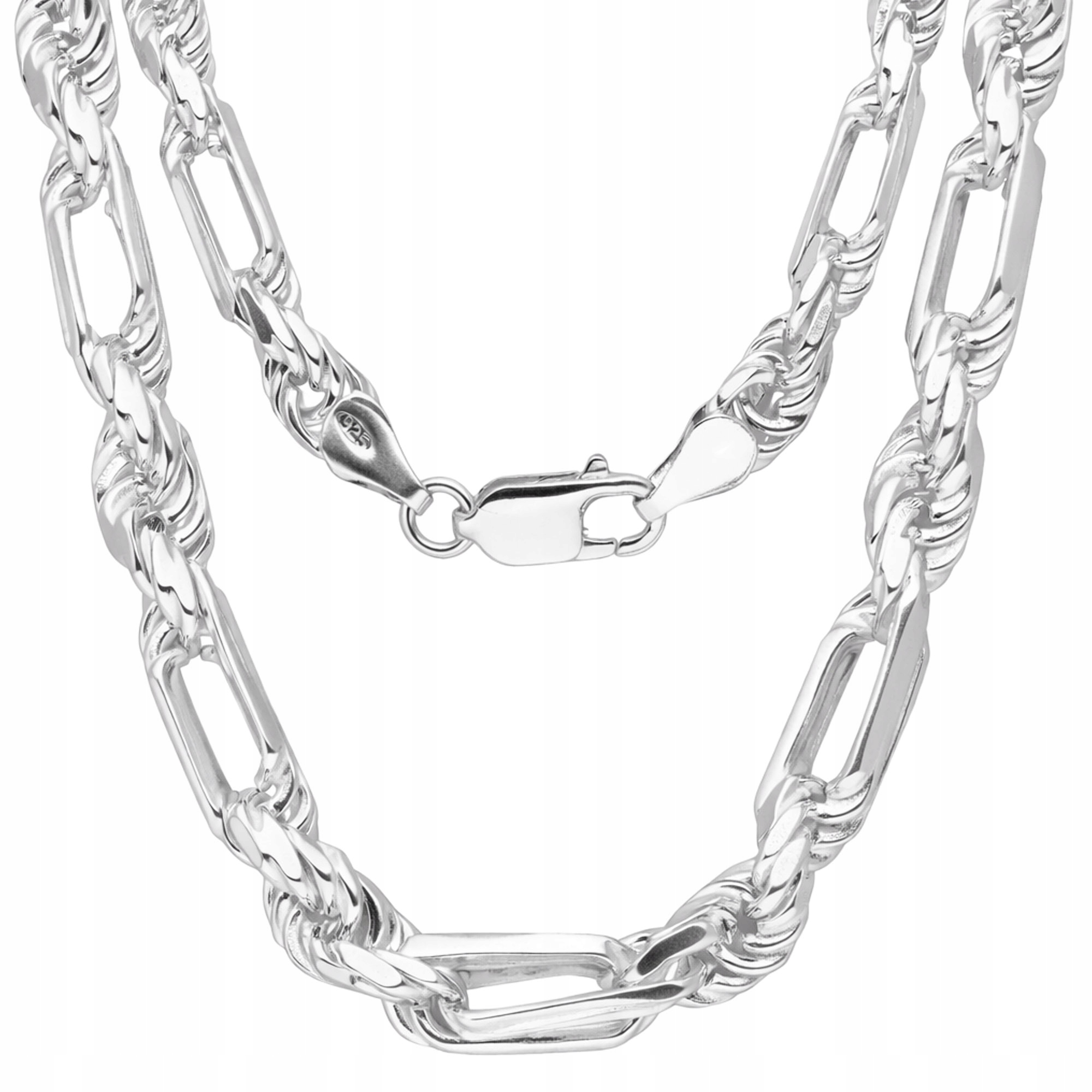 Řetízek Figaro Corda Korda Řetěz Stříbrný 55 cm