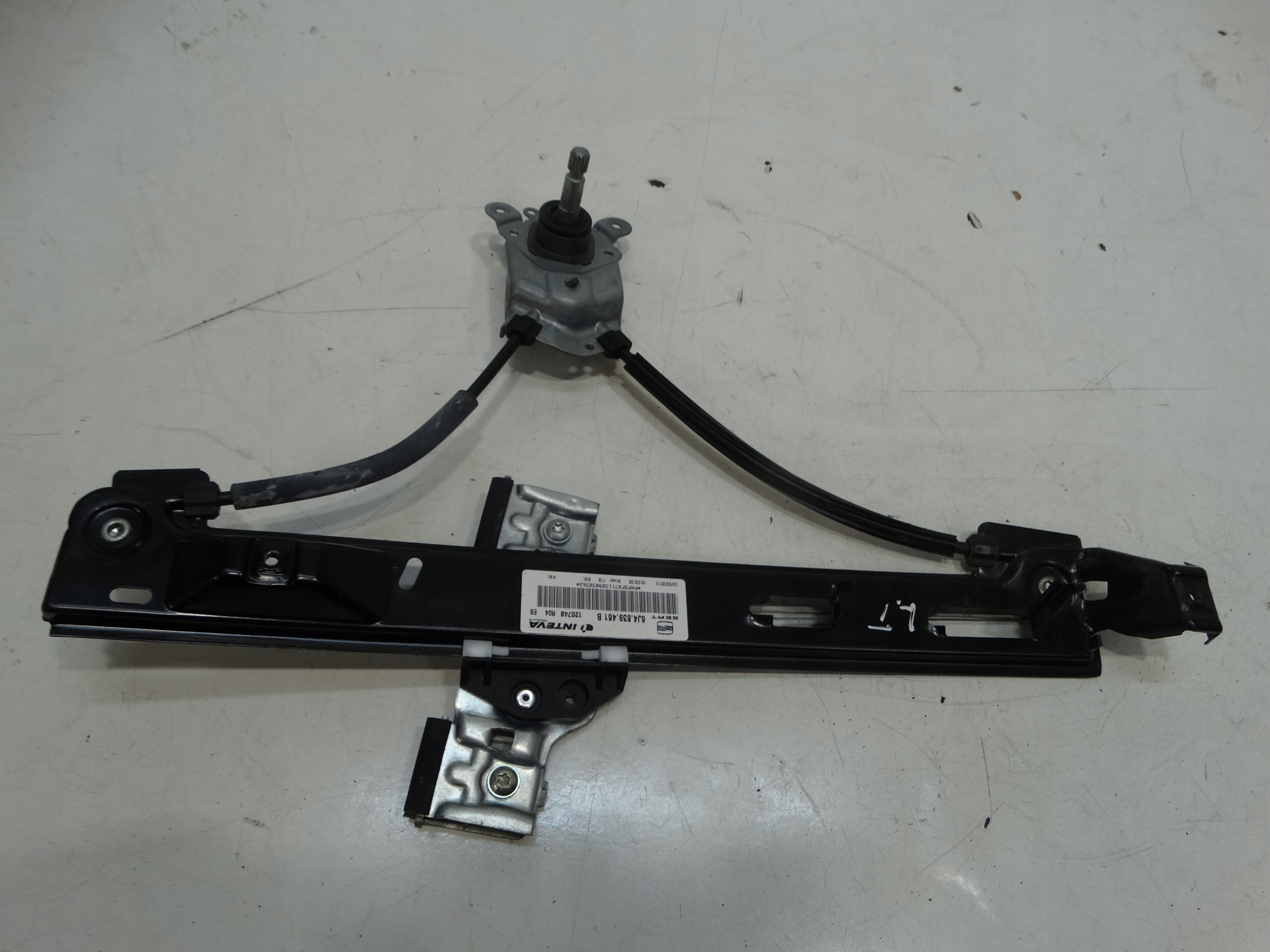 window regulator left rear part SEAT IBIZA MK4 6J4839461B