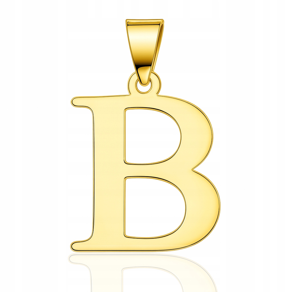 Zlatý Přívěsek 585 Písmenko B 25 mm