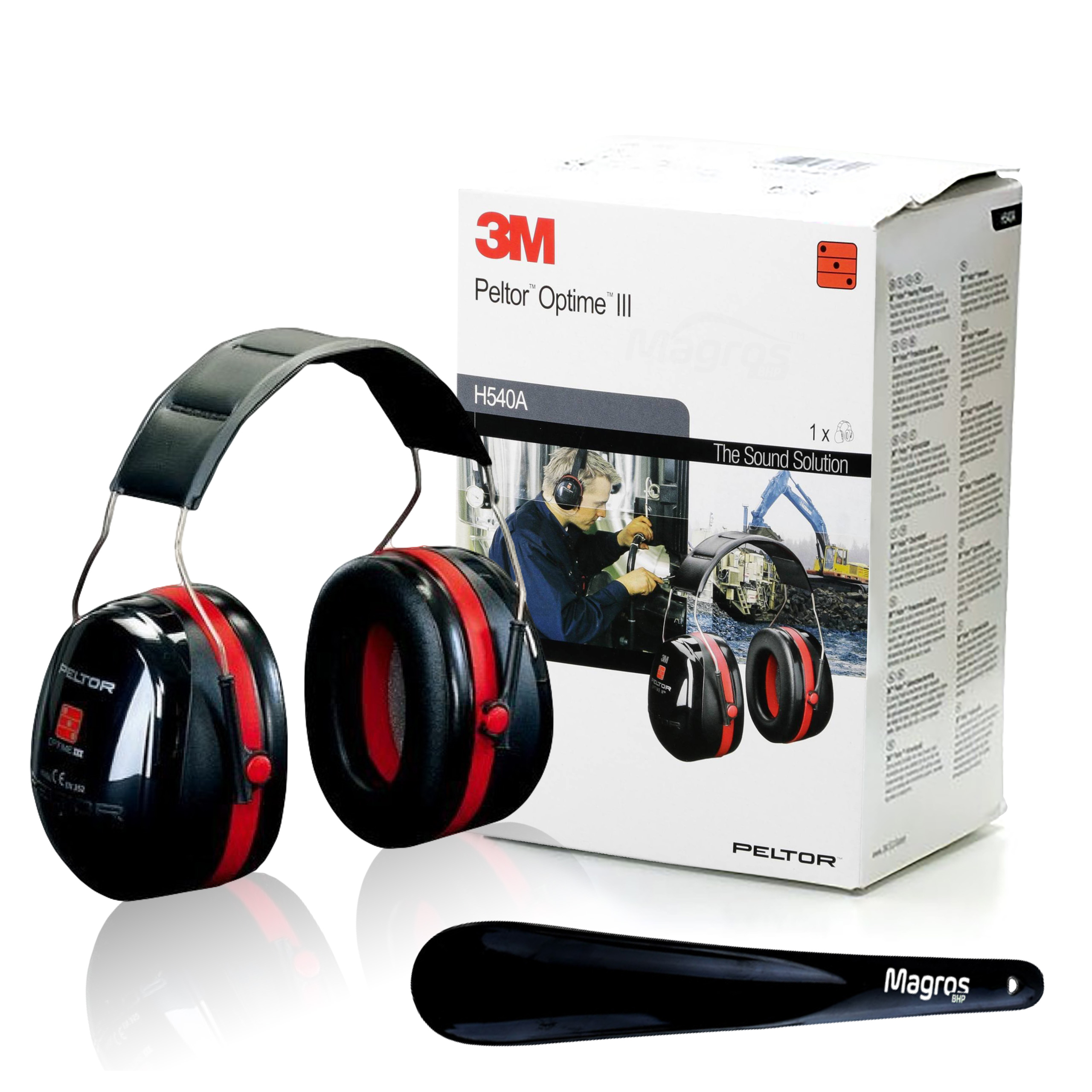 Chrániče sluchu 3M Bozp III H540A Bonus