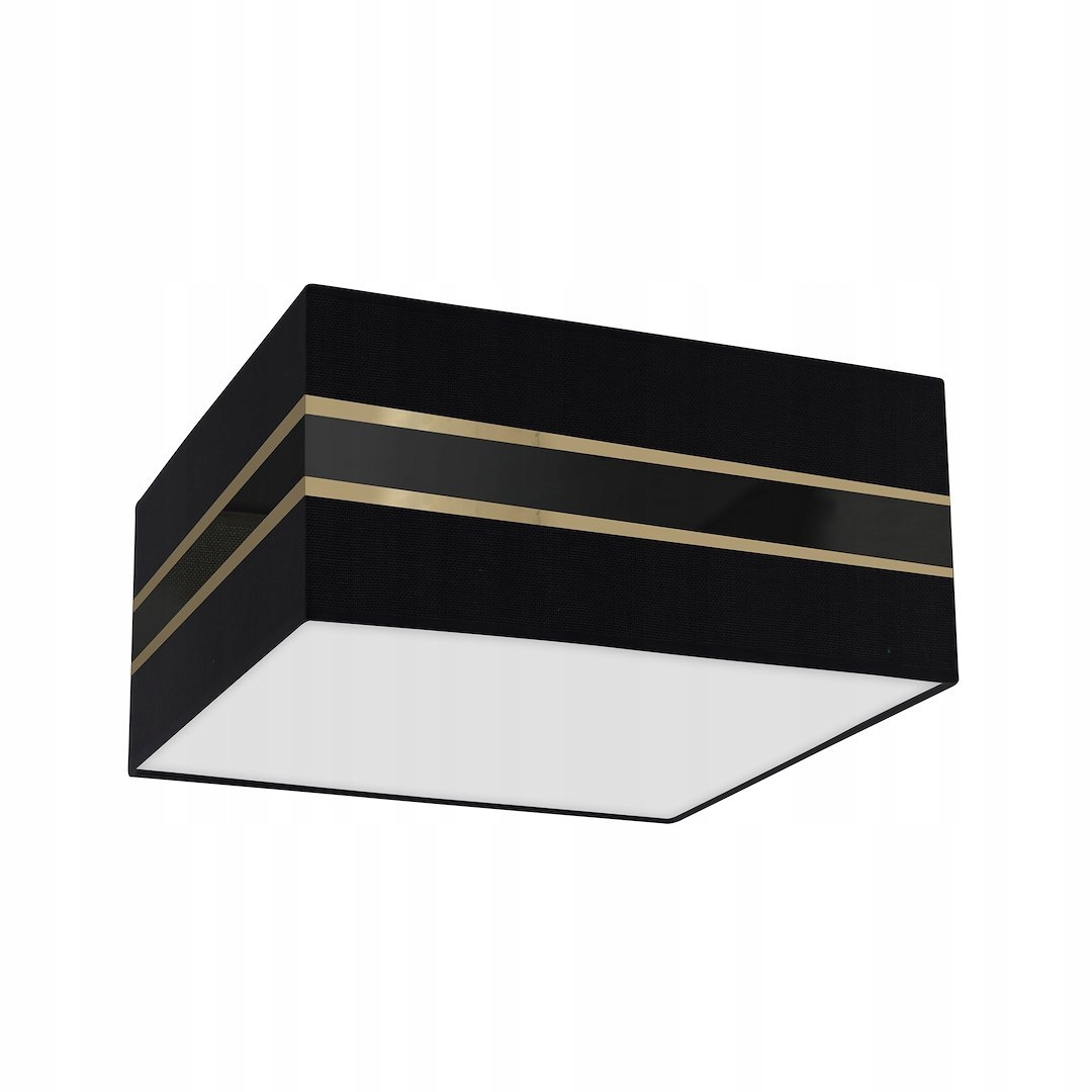 Stropná lampa Milagro Ultimo čierna 2xE27 13 cm