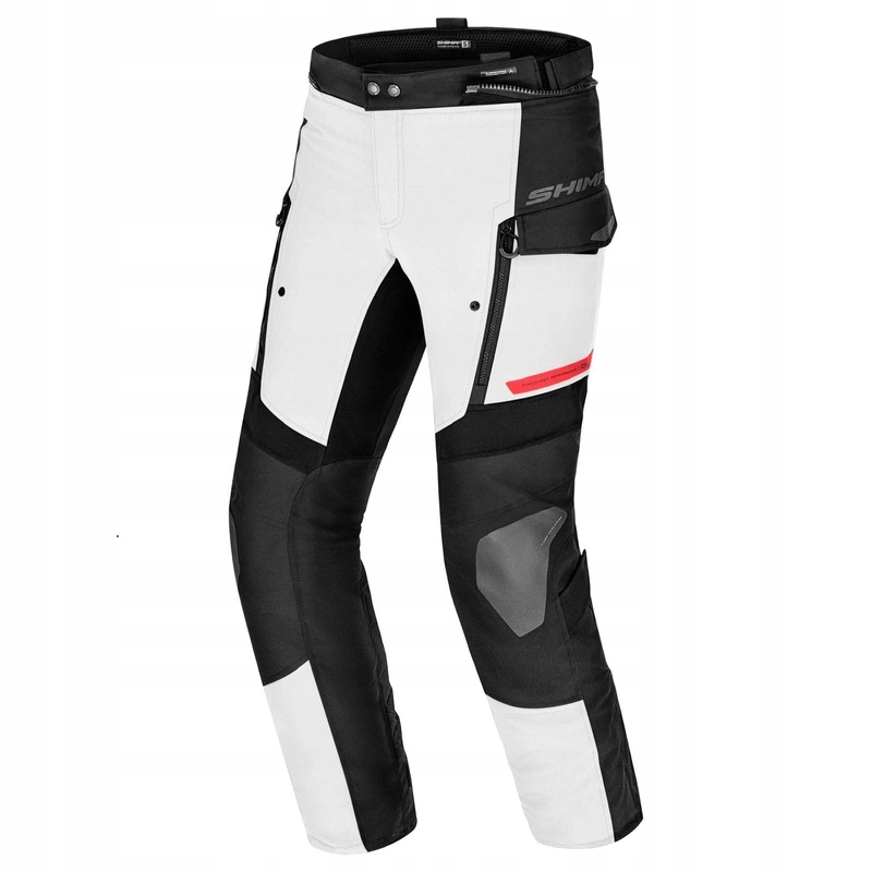 Motocyklové kalhoty Shima Dune Red textilní turistické Bonus