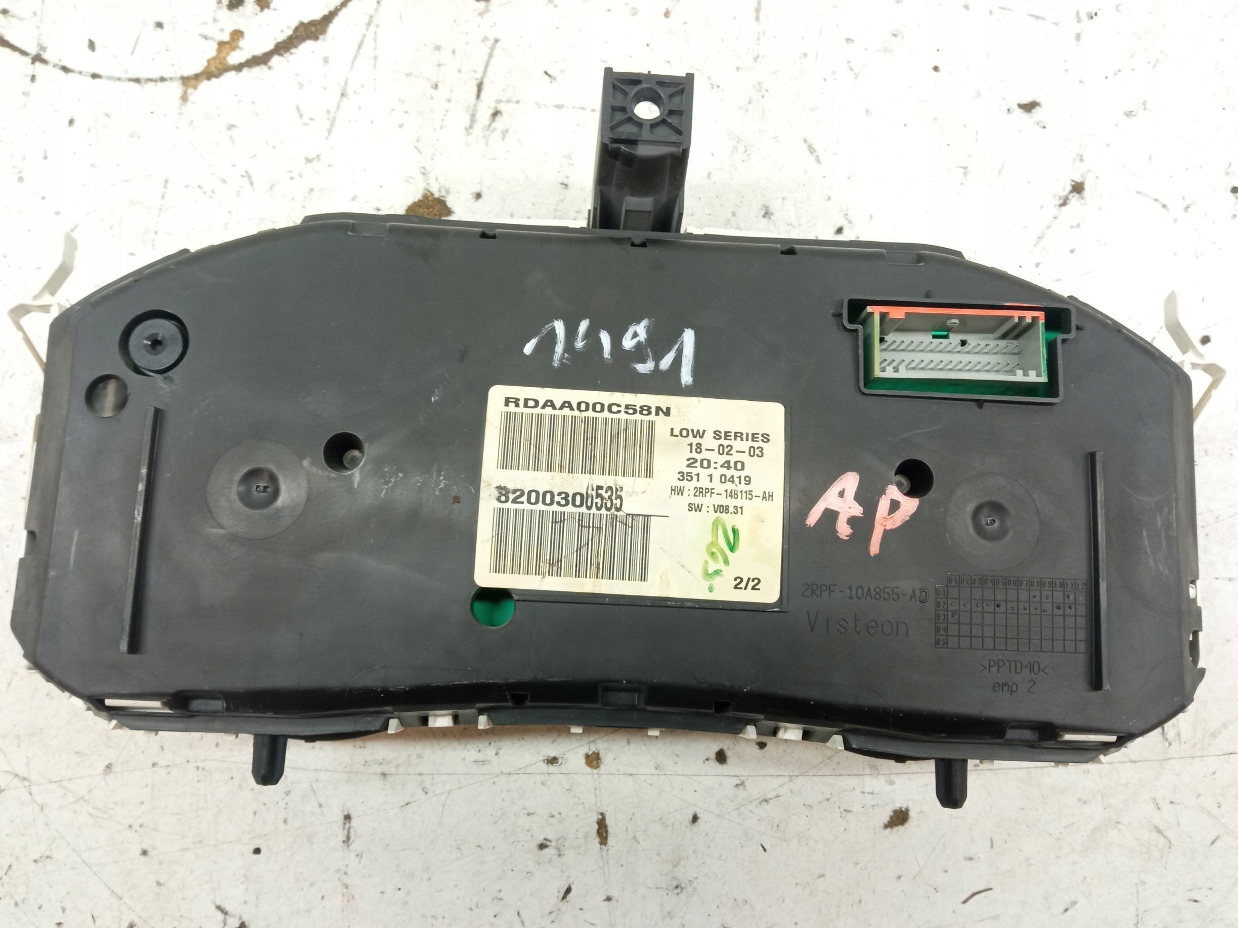 dials 8200306535 1.4 B Renault Megane II (2002-2009)