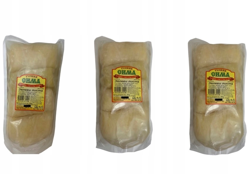 Levně Kysané zelí Listy připravené pro dolmy/holubičky Bulharské „Zelevi Lista“