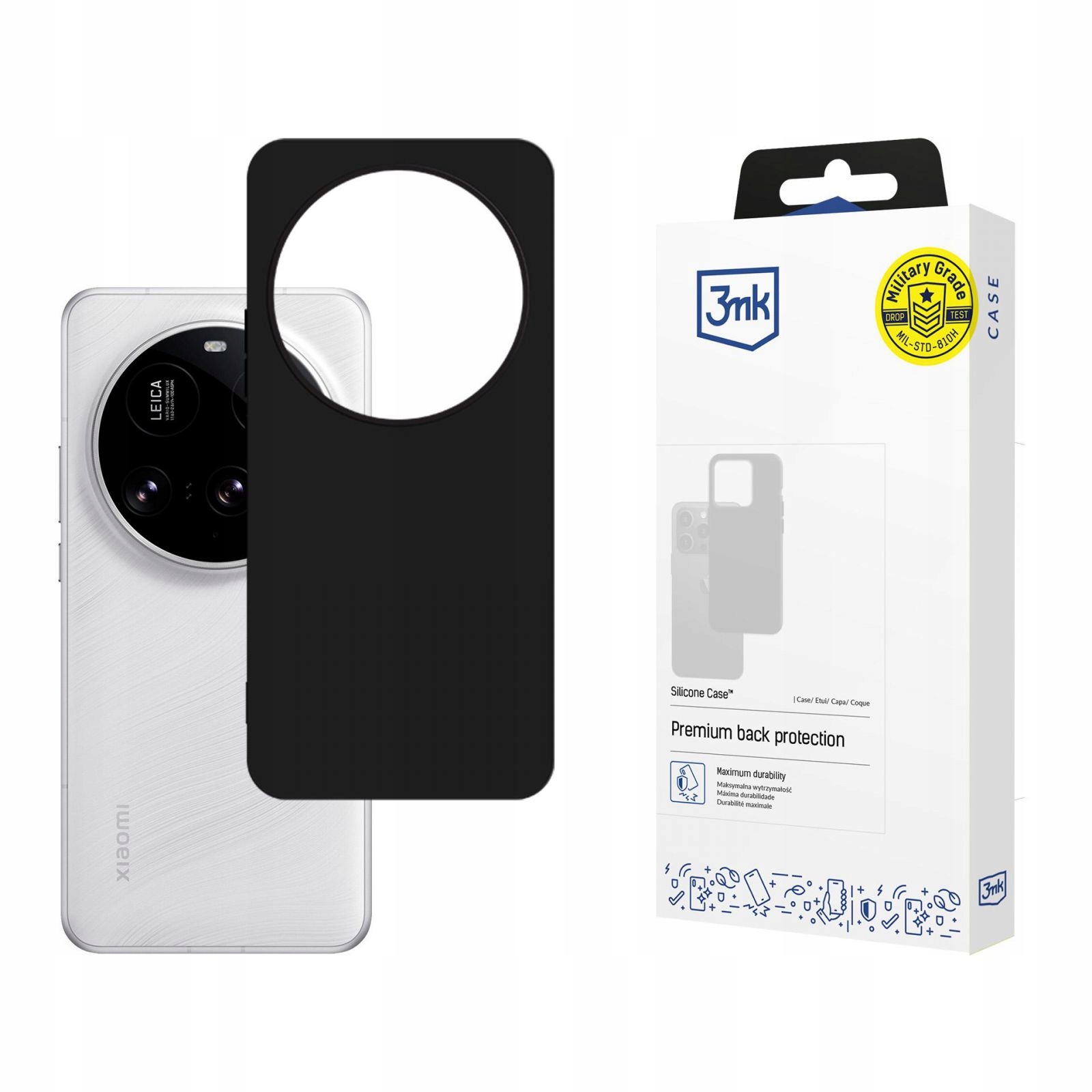 Xiaomi 15 Ultra 3MK Silicone Case