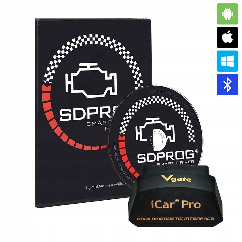 Vgate iCar Pro Bluetooth 4.0 (BLE) OBD2 OBDII Kod producenta BLE40foriOSiPhoneiPadAndroid