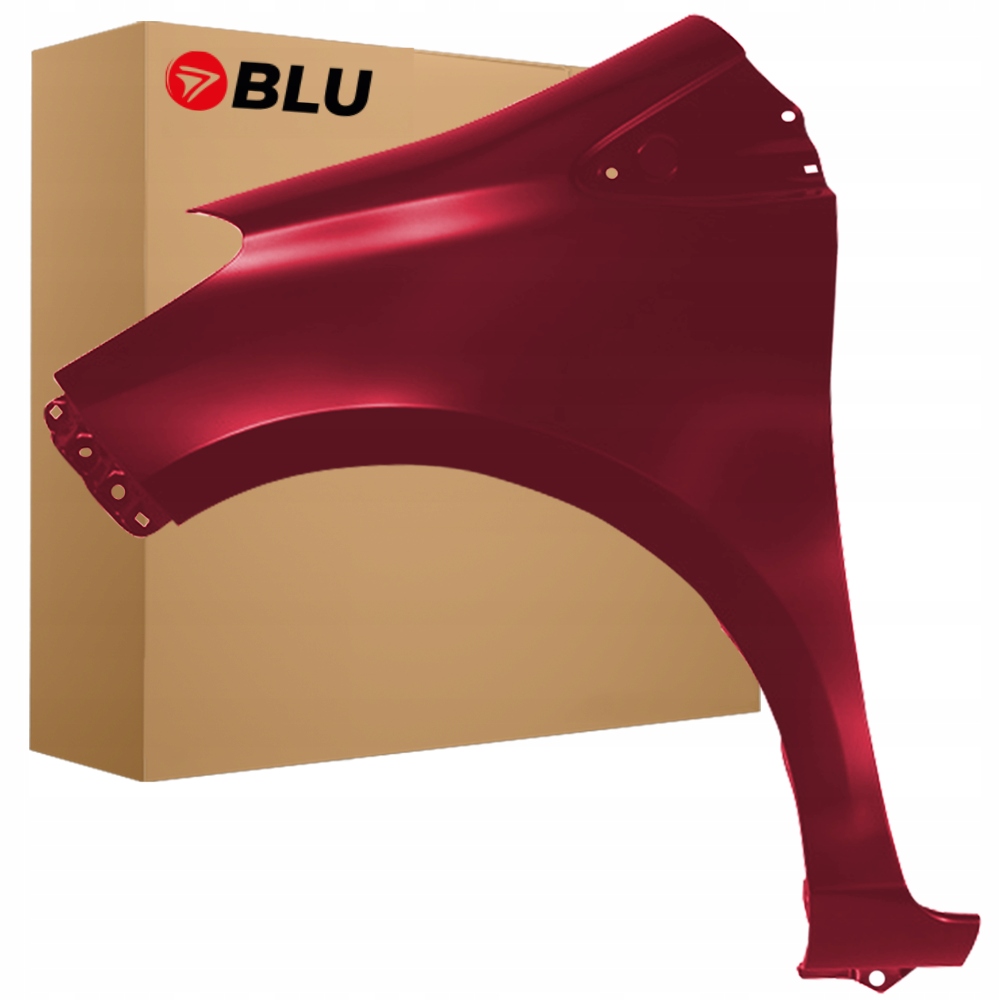 Blu Blatník Toyota Yaris III 3 XP130 3T3 levý červený 11-20 přední