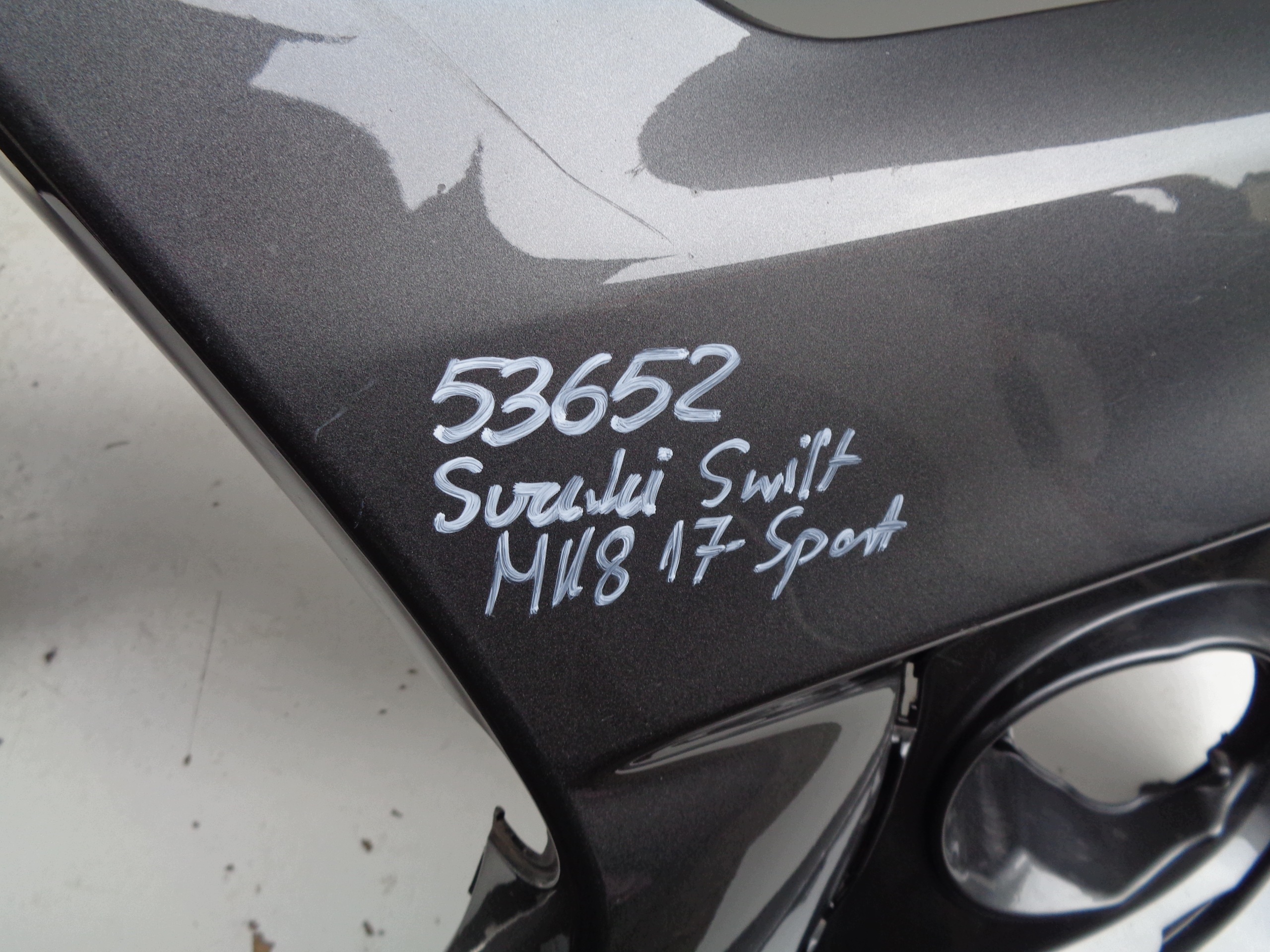 front bumper SUZUKI SWIFT SPORT MK8 17- NR 53652